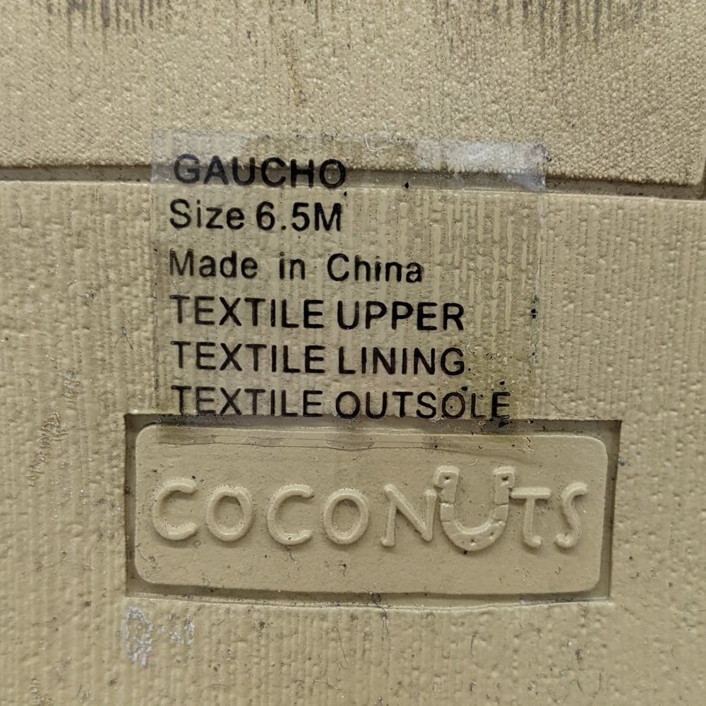 Coconuts by Matisse Tan Faux Leather Gaucho Cowboy Boots Size 6.5 - Picture 3 of 9